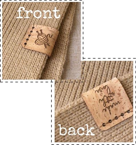 Labels For Handmade Items Folding Labels Vegan Product Tags Etsy