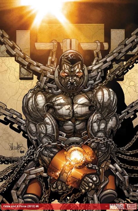 Colossus In Chains By Larroca Cable And X Force 6 Courtesy Marvel