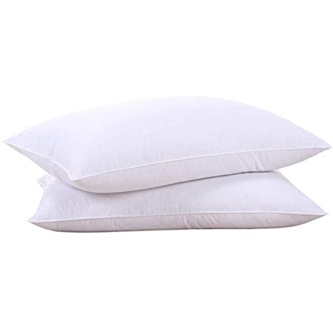 It keeps its shape, supporting your head without shifting, while feeling. Best Feather Pillows: Amazon.com