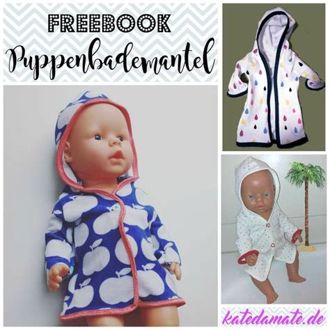 Baby born ist eine marke der zapf creation ag. Kostenloses Schnittmuster Puppenbademantel von Kate da ...