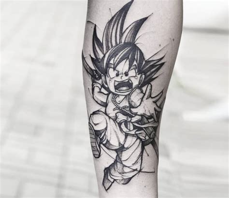 Son Goku Tattoo By Jakub Kowalski Art Post 27581