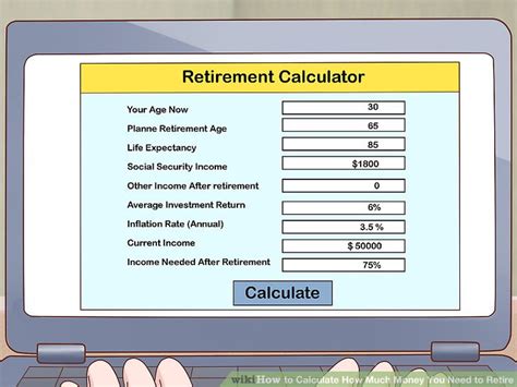 How To Calculate How Much Money You Need To Retire With Pictures
