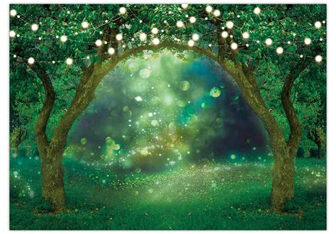 Buy Funnytree 7x5ft Spring Enchanted Garden Backdrop Forest Fairy