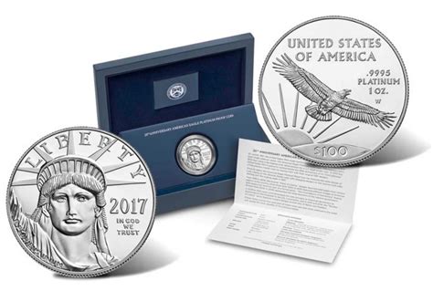 Us Mint Sales 20th Anniversary Proof Platinum Eagle Sells Out Coinnews