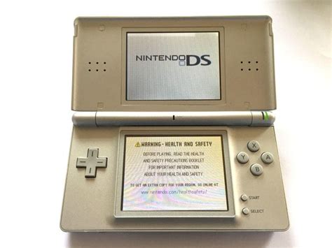 Nintendo Ds Lite Original Handheld System Games Console Silver Grade C