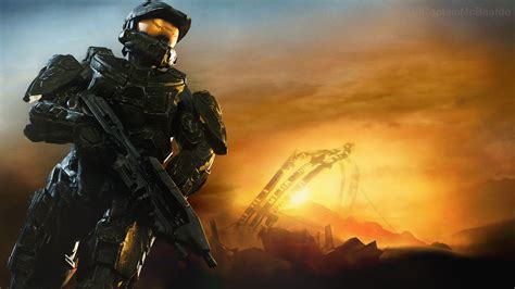 Halo 3 Cover Art Wallpaper Edit Using My Halo 5 Master Chief Render R