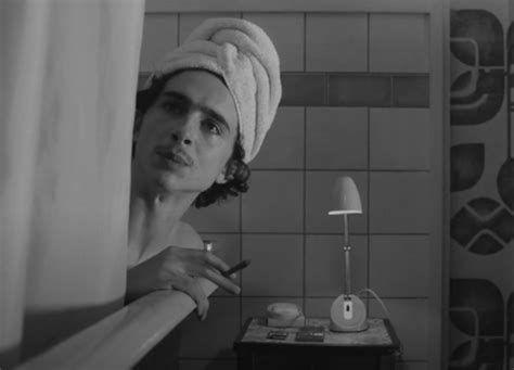 Timothée Chalamet Surprises in The French Dispatch Bath Scene