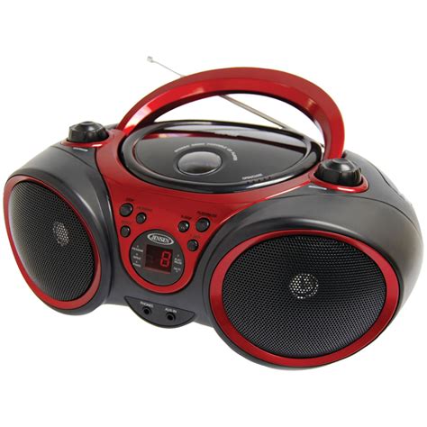 Sony stereo cd/cassette boombox home audio radio 2. JENSEN CD-490 Portable Stereo CD Player with AM/FM Stereo ...