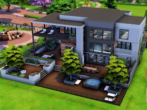 Xogerardines Northfield 148 Sims House Design Sims Building Sims 4