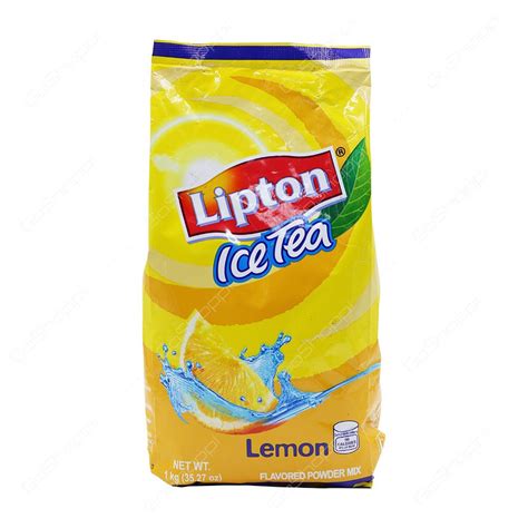 Stressed for time but want to add something fun to your iftar? Lipton Lemon Ice Tea Powder 1kg from Buy Asian Food 4U