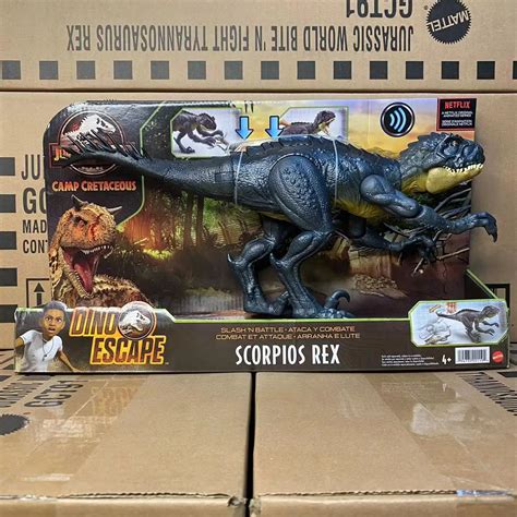 Werbeartikel Garantie Sicher Bezahlen Jurassic World Camp Dino Escape Slash ‘n Battle Scorpios