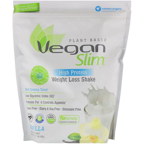 Vegansmart Vegan Slim High Protein Weight Loss Shake Vanilla 1 5 Lbs 3 20 2020 Ebay