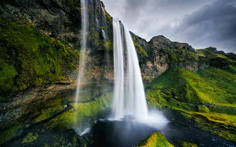 Waterfalls Iceland Wallpapers High Quality Download Free