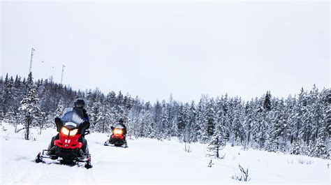Deep Snow Powder Driving Visit Rovaniemi
