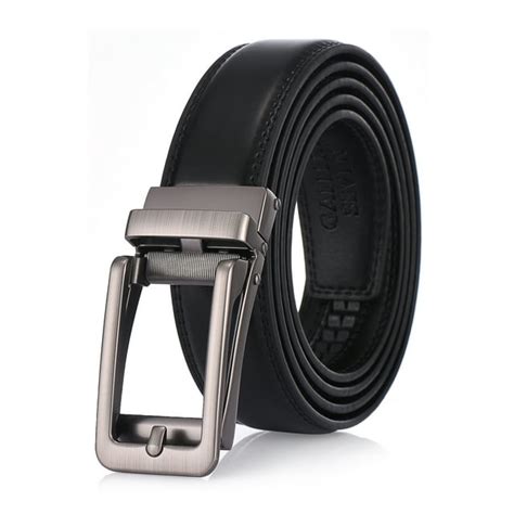 Gallery Seven Leather Ratchet Belt For Men Adjustable Click Belt