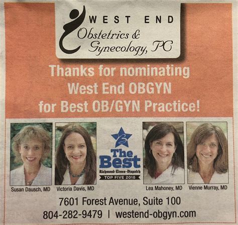 The Obgyn You Can Trust West End Obgyns Reputation For Excellence