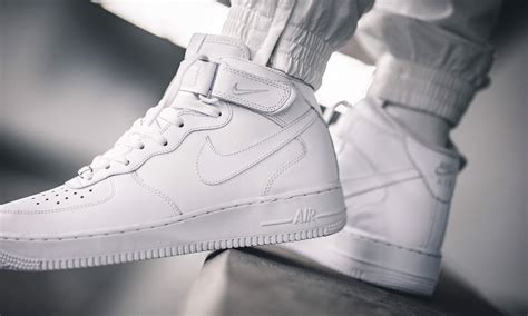 Nike Air Force 1 Mid All White 07 315123 111 Authentic Shoes