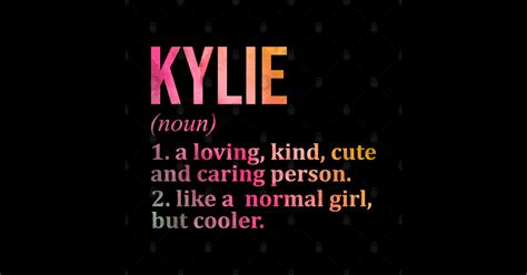 Kylie Name Kylie Name Sticker Teepublic