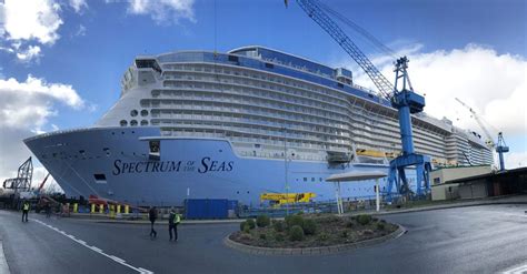 Royal Caribbeans Newest Cruise Ship Completes Construction Milestone
