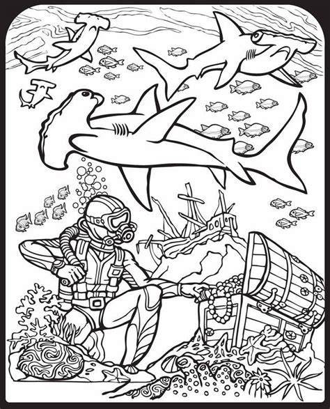 Printables free printable squirrel holding flowers coloring page Shark Pictures To Colour In - Coloring Home