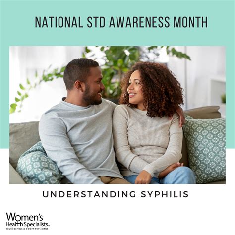 Syphillis Std Awareness Month Womens Health Specialists