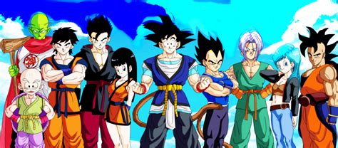 Dragon ball z is the second animated installment in the ever popular dragon ball franchise. Wallpaper : illustration, anime, cartoon, Dragon Ball GT ...