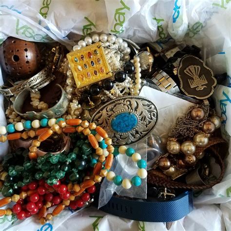 Vintage To Now Junk Drawer Jewelry Lot Craft Harvest Repair Tangles 10