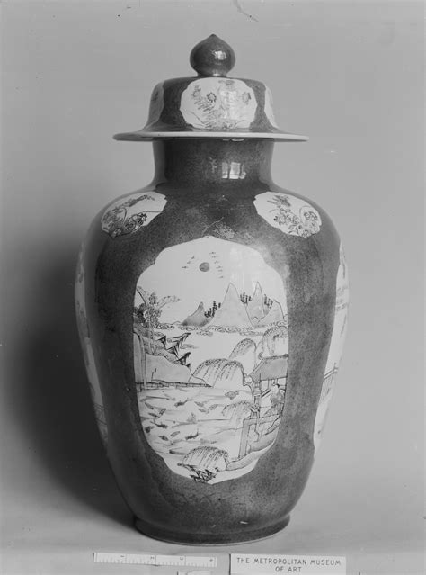 Covered Jar China Qing Dynasty 16441911 Kangxi Period 1662