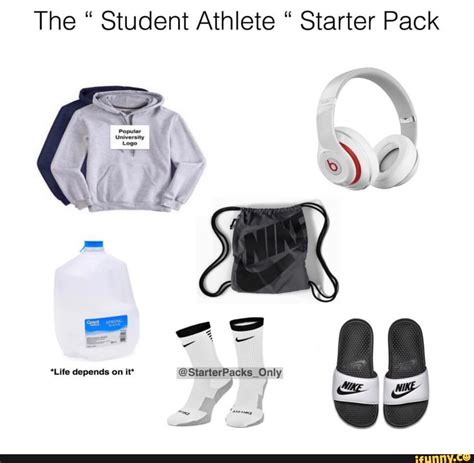 The Student Athlete Starter Pack Ifunny