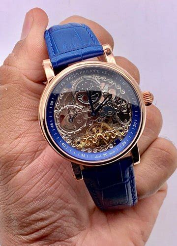 The brand builds almost 100% of its watch components. Male Stainless Steel Patek Philippe Watch, Rs 3500 /piece ...