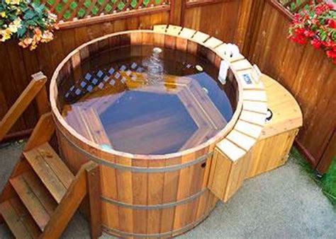 The ultimate in relaxation matched with the elegance of canadian handcrafted cedar. Wood Wooden Hot Tub Plans - Blueprints PDF DIY Download ...