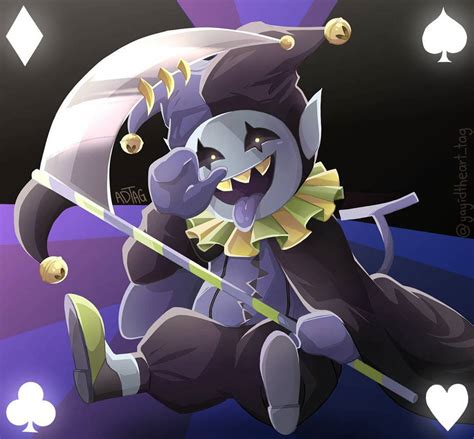 Deltarune Jevil By Adtag On Deviantart