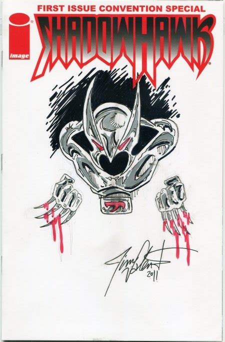 Shadowhawk Jim Valentino In Rafael Ms Non Marvel And Dc Sketch