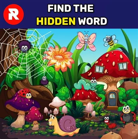 Find The Hidden Word Easy Spot The Hidden Word Word Games Artofit
