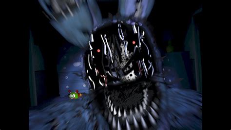 Withered Nightmare Bonnie Jumpscare Fnaf4 Youtube