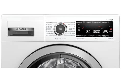 Buy Bosch 10kg Series 8 Front Load Washing Machine Harvey Norman Au