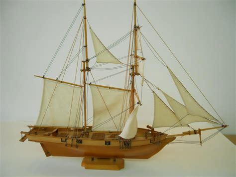 Vintage Wooden Model Shipboat Handmade By Mauritian Artisans Long 72