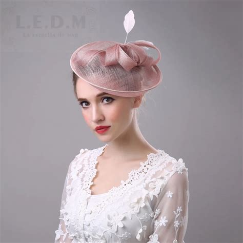 wholesale high quality hair fascinators bow feathers hats for wedding mother of the bride hats
