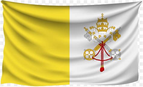 Flag Of Vatican City Holy See Papal States Png 8000x4908px Vatican