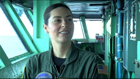 Hometown Hero Serves On Finest Aircraft Carrier In The Navy Paves Way For Other Female Sailors
