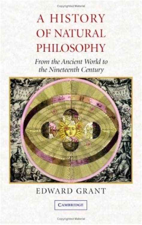 A History Of Natural Philosophy From The Ancient World To The