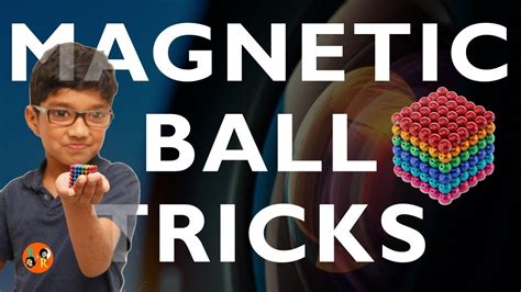 Fun And Exciting Tricks With Little Colorful Magnetic Balls For Kids