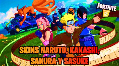 Fortnite X Naruto Shippuden Naruto Sakura Sasuke And Kakashi Arrive In