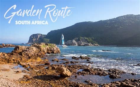 Lush greenery on either side of the road, and fabulous views down to the sea on either side at many points. Driving Itinerary of the Garden Route, South Africa | Just ...