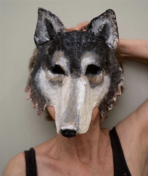 My Wolfie Mask Ultimate Paper Mache