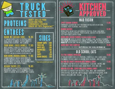 Food truck & catering co. Food Truck Menu Pricing Methods | Mobile Cuisine