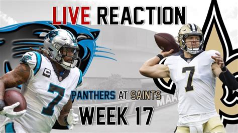 Panthers Vs Saints Live Streaming Scoreboard Play By Play Highlights