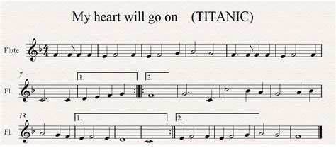 Talleres De Musica Colegio Jean Piaget Partitura De Titanic