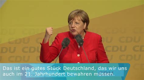 Angela Merkel Auf Wahlkampf Tour In Bremen Youtube