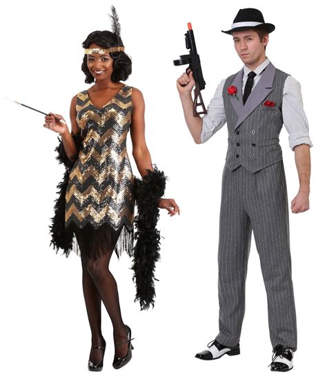 flapper and gangster couple halloween costumes camden dccb